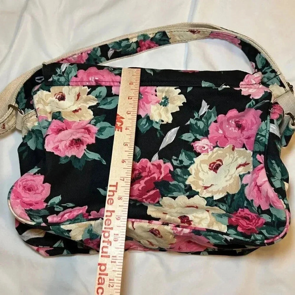 LaCrosse Floral Canvas Crossbody Bag OS - Picture 9 of 10